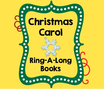 Preview of Christmas Carol Sing A Long Books for Handbells, Chimes, Boomwhackers