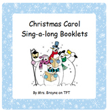 Christmas Carol Sing-a-long Booklets