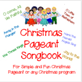 Christmas Carol Songbook-Simple and Fun Pageant songs-6 we