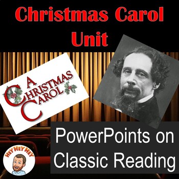 Preview of Christmas Carol Unit