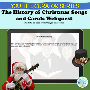 Preview of Christmas Carol Webquest: You the Curator