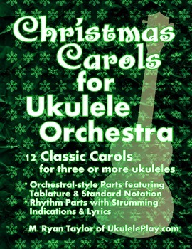 Preview of Christmas Carols for Ukulele Orchestra