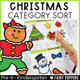 Christmas Category Sorting Activites