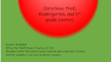Christmas Centers Math and ELA (PreK, K, 1st grade)