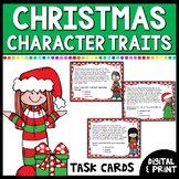 Christmas Character Traits Task Cards | Digital & Print