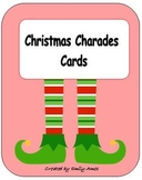 ESL Christmas Charades Game (kinesthetic, reading, acting,