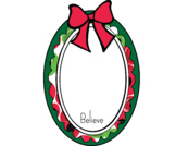 Christmas Cheer Clipart Frames