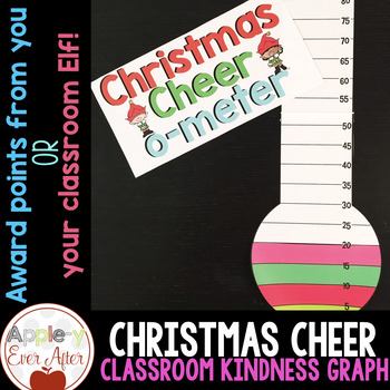Landschap Zullen een miljoen Christmas Cheer O Meter - Classroom Kindness by Apple-y Ever After
