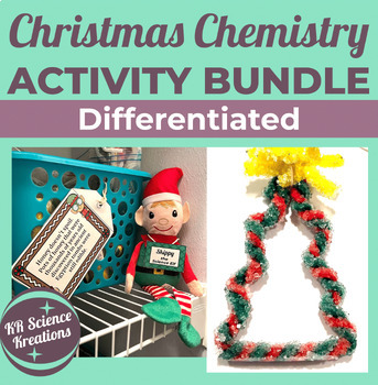 Preview of Christmas Chemistry Activity Bundle (Differentiated)