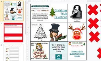 Preview of Christmas Choice Board from Techiebirdrz