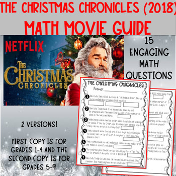Preview of Christmas Chronicles (2018) Math Movie Guide