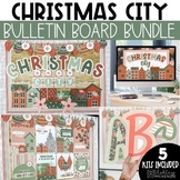 Christmas City Classroom Decor Bulletin Board Bundle | Hol