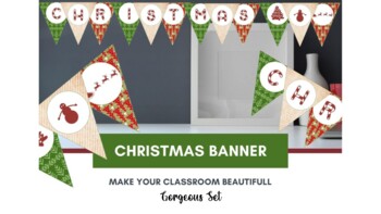 Preview of Christmas Classroom Banner