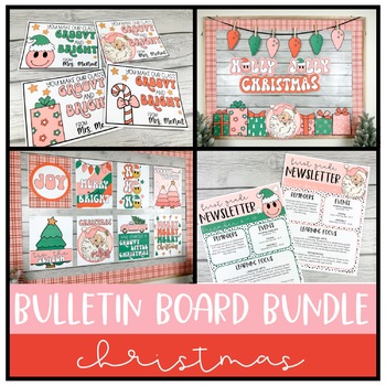 Preview of Christmas Classroom Decor BUNDLE | Bulletin Board