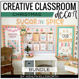 Christmas Classroom Decor Kit | Borders, Bulletin Boards, 