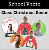 Christmas Winter Decor Picture Template, Ugly Sweater, Sno