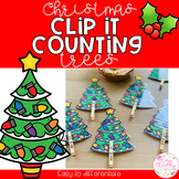Christmas Clip It Counting Cards