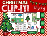 Christmas Clip-It! - Rhyming