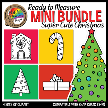 Preview of Christmas Clipart | Non Standard Measurement | Mini Bundle
