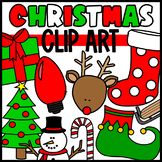 Christmas Clipart: Stocking, Reindeer, Tree, Ornament, Can