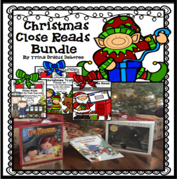 Preview of Christmas Activities: Close Reading Bundle for Read Aloud and Comprehension