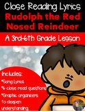 Christmas Close Read- Rudolph the Red Nosed Reindeer -{CC 