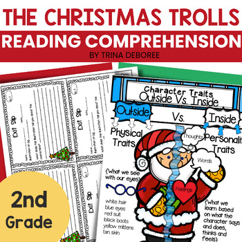 Preview of Christmas Close Read with Christmas Trolls by Jan Brett