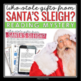 Christmas Close Reading Mystery Inference Activity - Who S