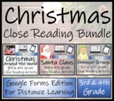 Christmas Close Reading Passages | Digital & Print | 3rd G