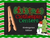 Christmas Clothespin Centers