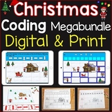 Christmas Coding Practice Mega Bundle Digital & Print Vers