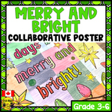 Christmas Collaborative Poster | Elementary Art Activity |