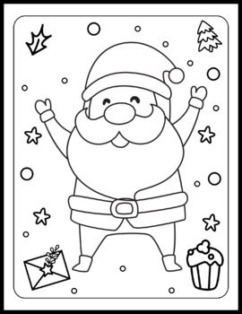 Christmas Coloring Pages by Owl Class Room | TPT