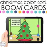 Christmas Color Sort Boom™ Cards - Distance Learning for S