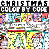 Christmas Color by Codes - Christmas Color by Number - Col