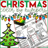 Color by Number for Christmas