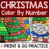 Christmas Color by Number