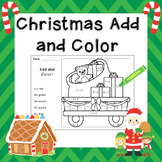 Christmas Color by Number / Christmas Coloring Pages