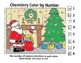 Christmas Chemistry Color by Number - by Valence Electrons