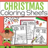 Christmas Coloring Pages - Christmas Color by Sight Word a