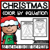 Christmas Color by Numbers Color by Sum