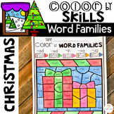 Christmas Color by Code Word Families