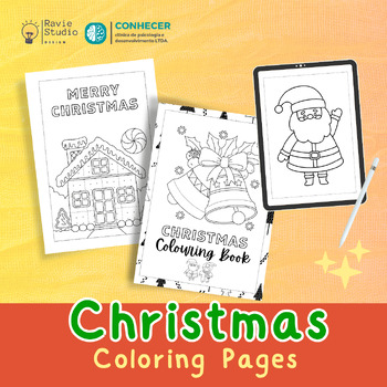 Preview of Christmas Coloring  20 Pages