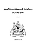 Christmas Coloring Book: 100 Gingerbread Houses