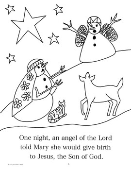 Christmas Nativity Coloring Book by STEM n MORE | TPT