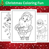 Christmas Coloring Comprehension FUN