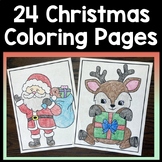 Christmas Coloring Pages {24 Christmas Coloring Sheets + M