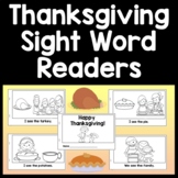 Thanksgiving Emergent Reader Mini Book and Advanced Reader