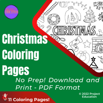 Preview of Christmas Coloring Pages