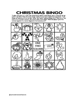 Christmas Coloring Pages & Bingo by LearnandtravelwithSara | TPT